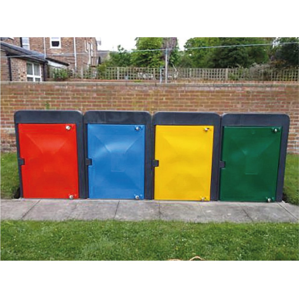 bikevault's tweet photo. Our bike vaults now come in a variety of colours including Blue, Dark Green, Yellow and Black. Other colours are available on request. #bikesecurity #bikelock #cyclinglife #bikelife #cycling #cyclist #cycle #biketips #bikeprotection #securebikestorage #securebikeparking #bike https://t.co/htwmty4q7w