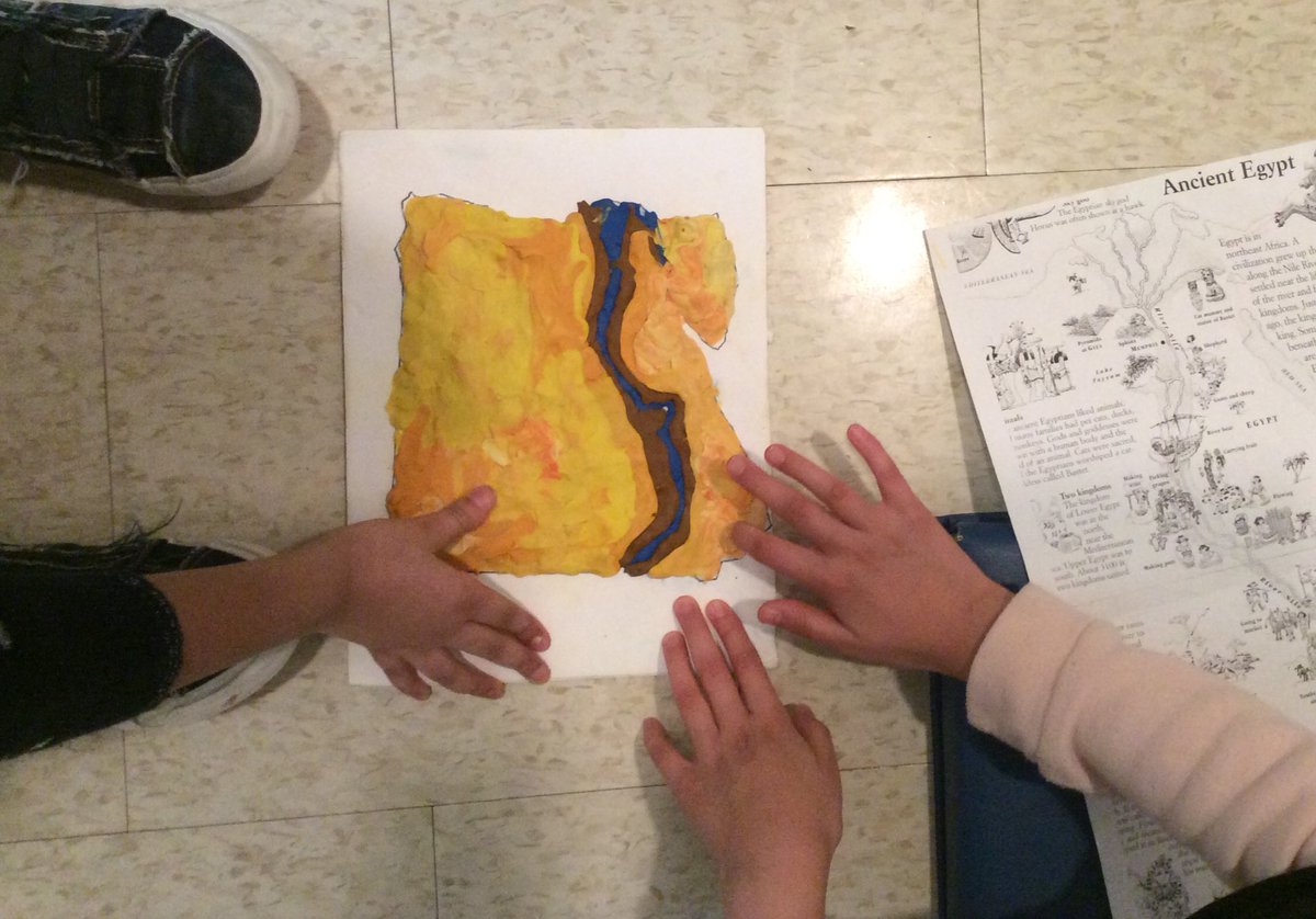 Ms_Croucher's tweet photo. We are creating 3-D plasticine maps of our selected ancient civilizations to demonstrate what we have learned about the different environments. https://t.co/mlmtnUb02J