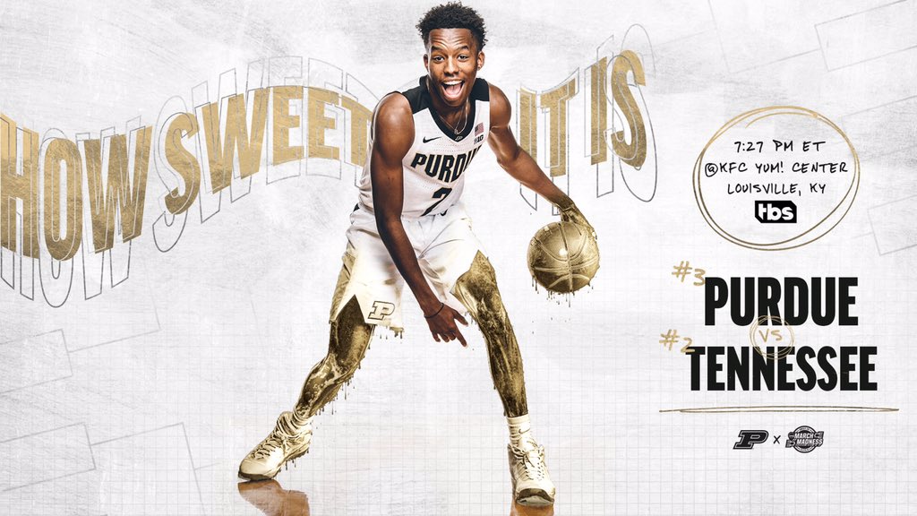 Purdue Mens Basketball on Twitter "GAMEDAY THREAD 🏀 Purdue 🆚 Tennessee ⏰ 729 PM 📍 kfc