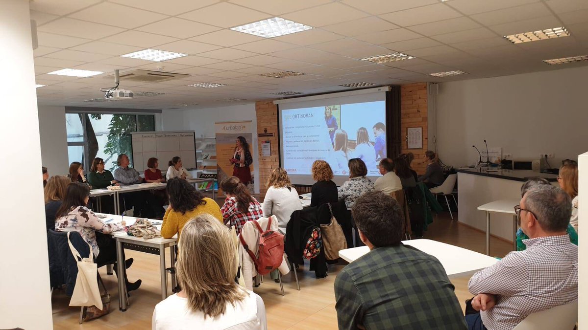 AtSafor's tweet image. Les instal.lacions d’@UrbalabGandia  han acollit la 1ra jornada de treball del III @AtSafor On tots els agents implicats hem participat de manera conjunta i hem explicat el projecte'Gamificació, Transformació digital i networking per a la dinamització del mercat de treball'