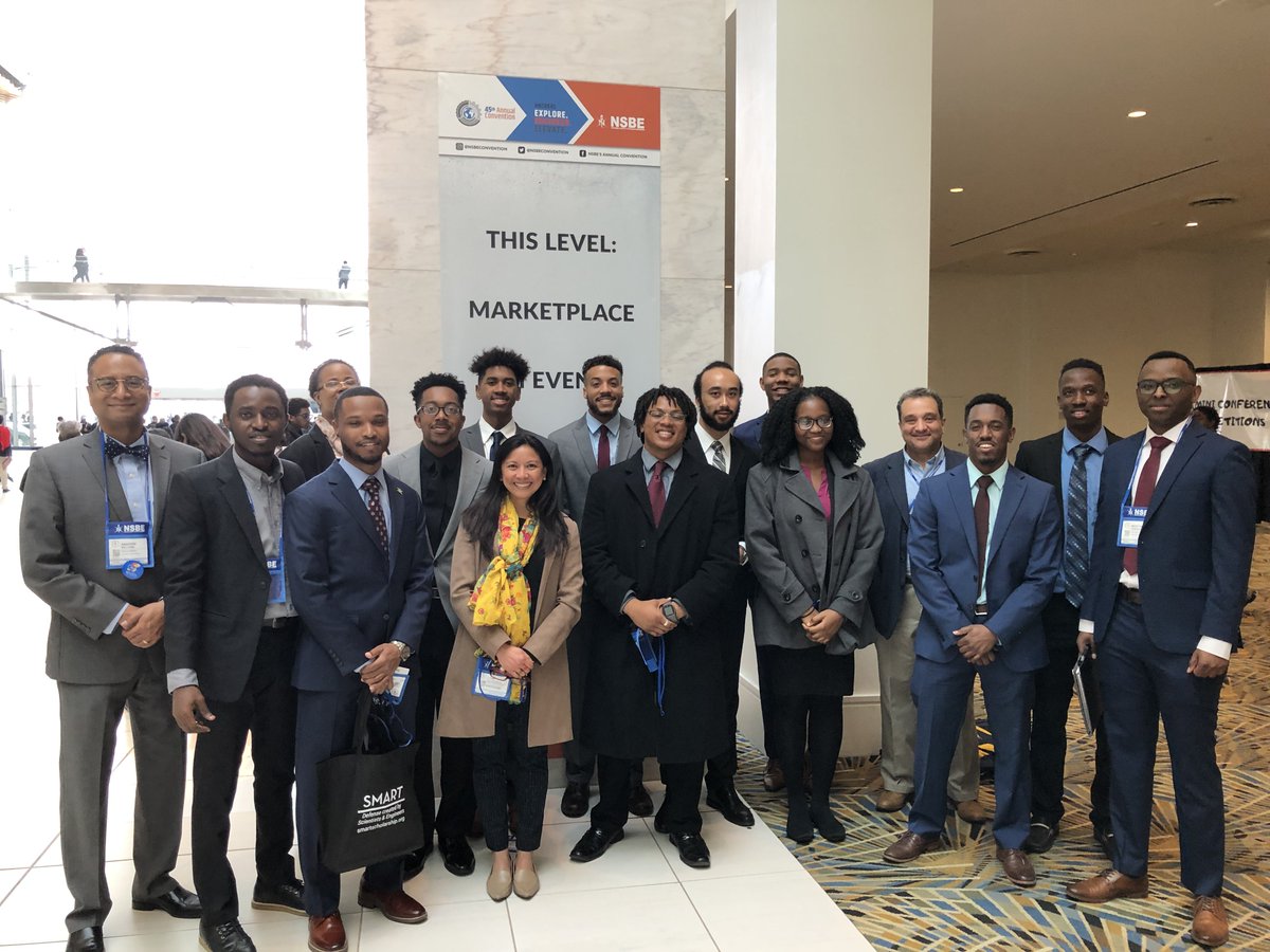 #IHAWKe #NSBE students representing <a href="/kuengineering/">KU Engineering</a>  <a href="/NSBE/">NSBE</a> in Detroit with over 15,000 engineering students