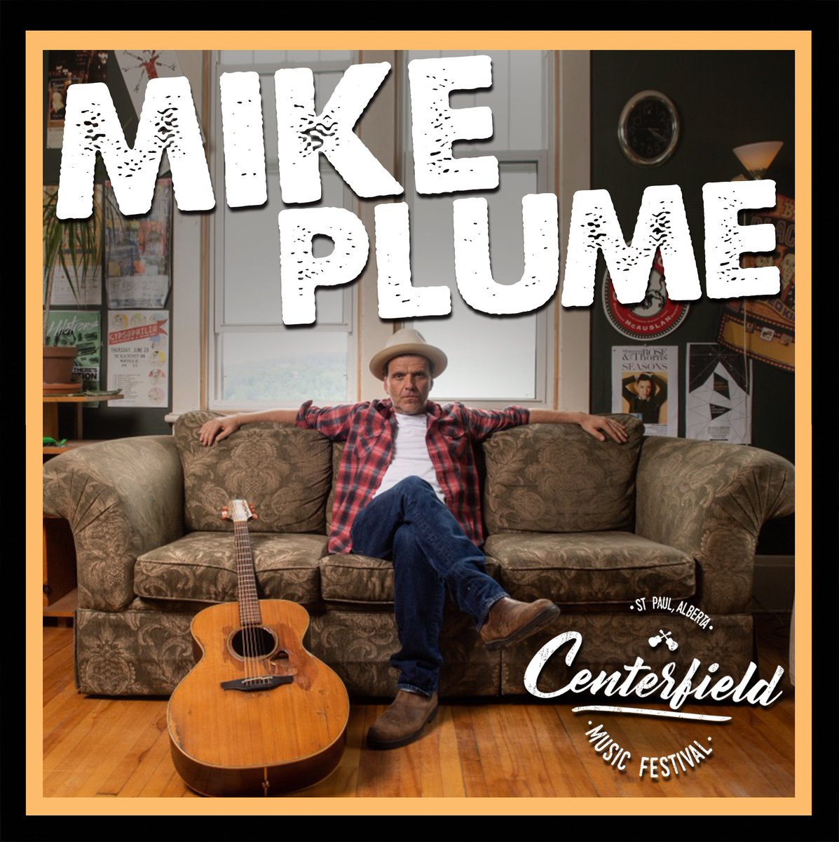 Songwriter, storyteller - the incomparable <a href="/mikeplume/">mike plume</a> brings 25+ years of truly Canadian roots to the #CFMF19 stage Saturday, June 15th-Two-day early-bird tickets on-sale now at centerfieldmusicfestival.com &amp; in St. Paul at Cornerstone Co-op Home Centre for just $99.