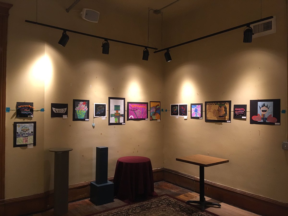 MrsLennieArt's tweet photo. The @SumnerElem @Southgate492 @NevelnSchool and Banfield Youth Art Show is hung at the @austinareaarts Show opening is Friday, March 29 from 5-7 #AustinisArts https://t.co/7z0MrOKftu