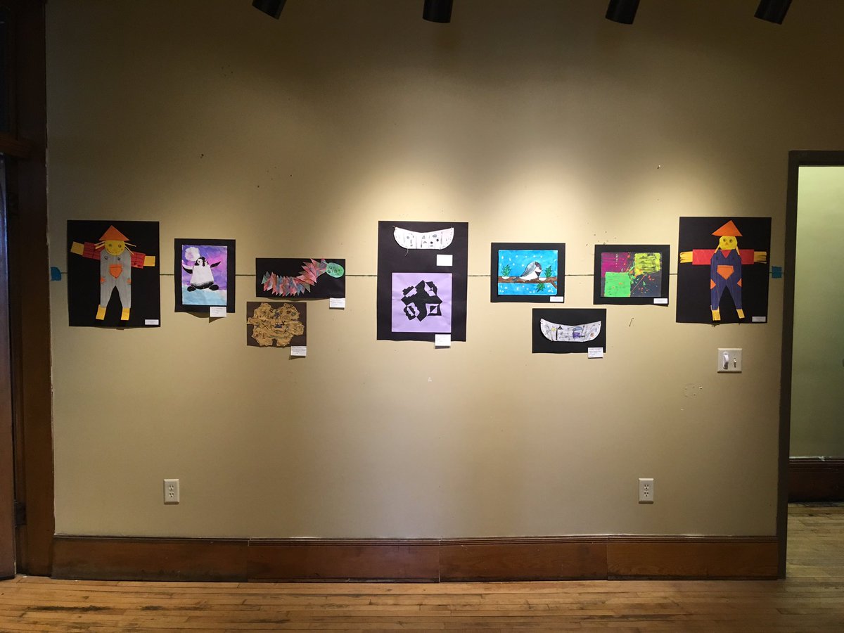 MrsLennieArt's tweet photo. The @SumnerElem @Southgate492 @NevelnSchool and Banfield Youth Art Show is hung at the @austinareaarts Show opening is Friday, March 29 from 5-7 #AustinisArts https://t.co/7z0MrOKftu