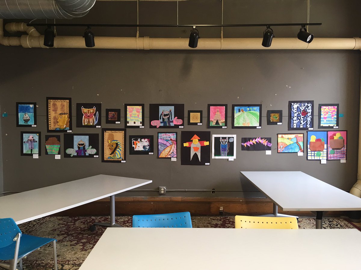 MrsLennieArt's tweet photo. The @SumnerElem @Southgate492 @NevelnSchool and Banfield Youth Art Show is hung at the @austinareaarts Show opening is Friday, March 29 from 5-7 #AustinisArts https://t.co/7z0MrOKftu