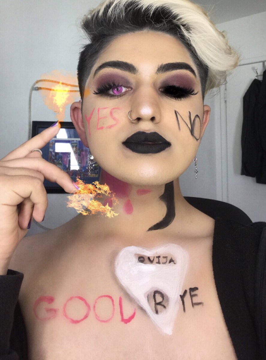 xoclio's tweet photo. @badazzcosmetic Hi, hello!! ❤️ one of these looks were inspired by the fab @abbyrartistry 🙈❤️ https://t.co/Jv0ex4Xlnt
