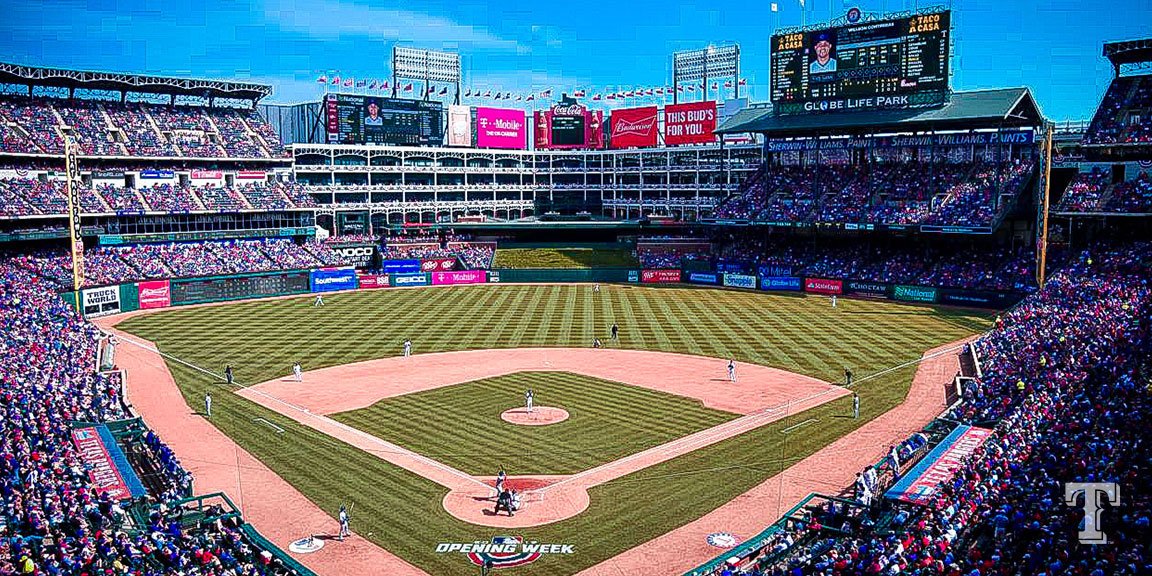 Rangers's tweet image. Today's scenery &amp;gt; today's game