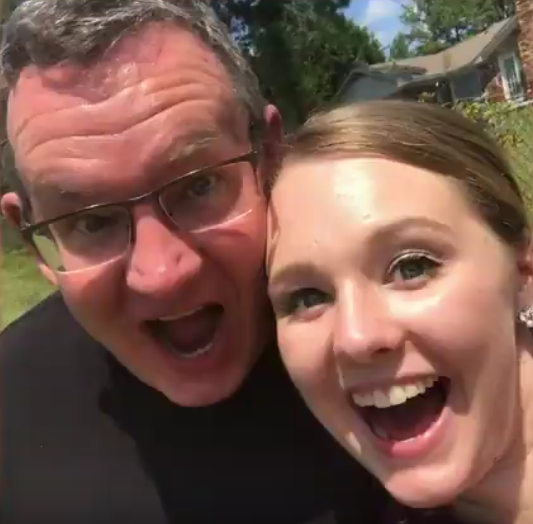 ABAJournal's tweet photo. This father-daughter duo from Ohio entered the University of Akron School of Law in fall 2015, taking nighttime classes while they worked their day jobs. They were in the same study group, both graduated in December, and both took the bar exam in February. https://t.co/JQHv9KFIDZ https://t.co/foZNJ0fPKV