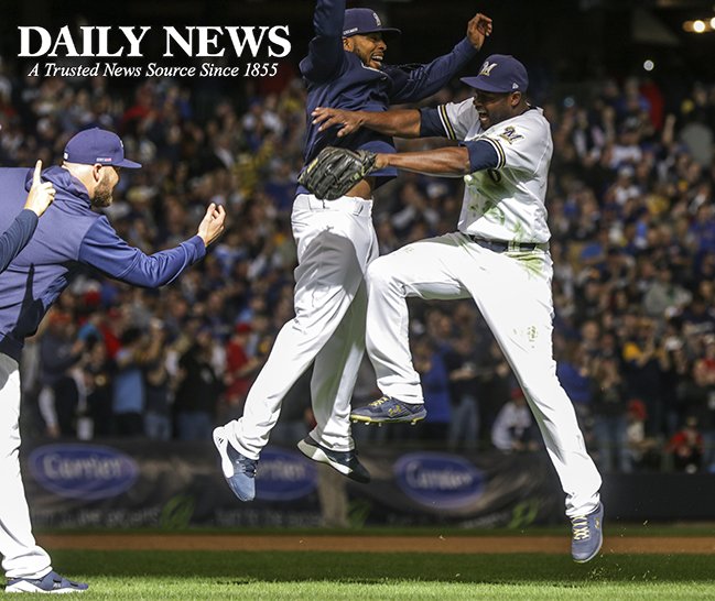 JEhlkeITV's tweet image. What an #OpeningDay one for the books for sure. More images on gmtoday.com later. 
#WBDN #ConleyMedia #Photojournaism #ThisIsMyCrew #BrewCrew #Brewers #BrewersOpener