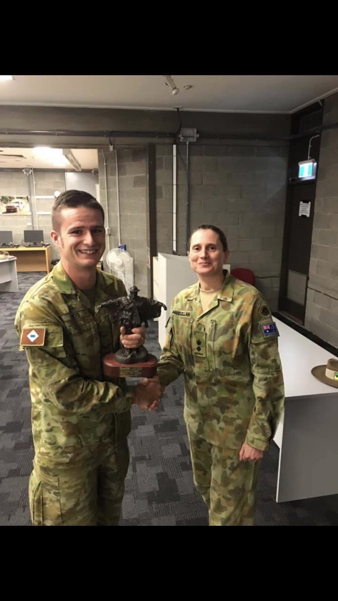 GinnyMorris73's tweet photo. Congratulations to LCPL Amos #7CSSB on being awarded Student Of Merit for Subject Four Corporal RACT. A fantastic achievement by another talented member of the Battalion. #ArmyInMotion #GoodSoldiering https://t.co/wOvIA8Lm86