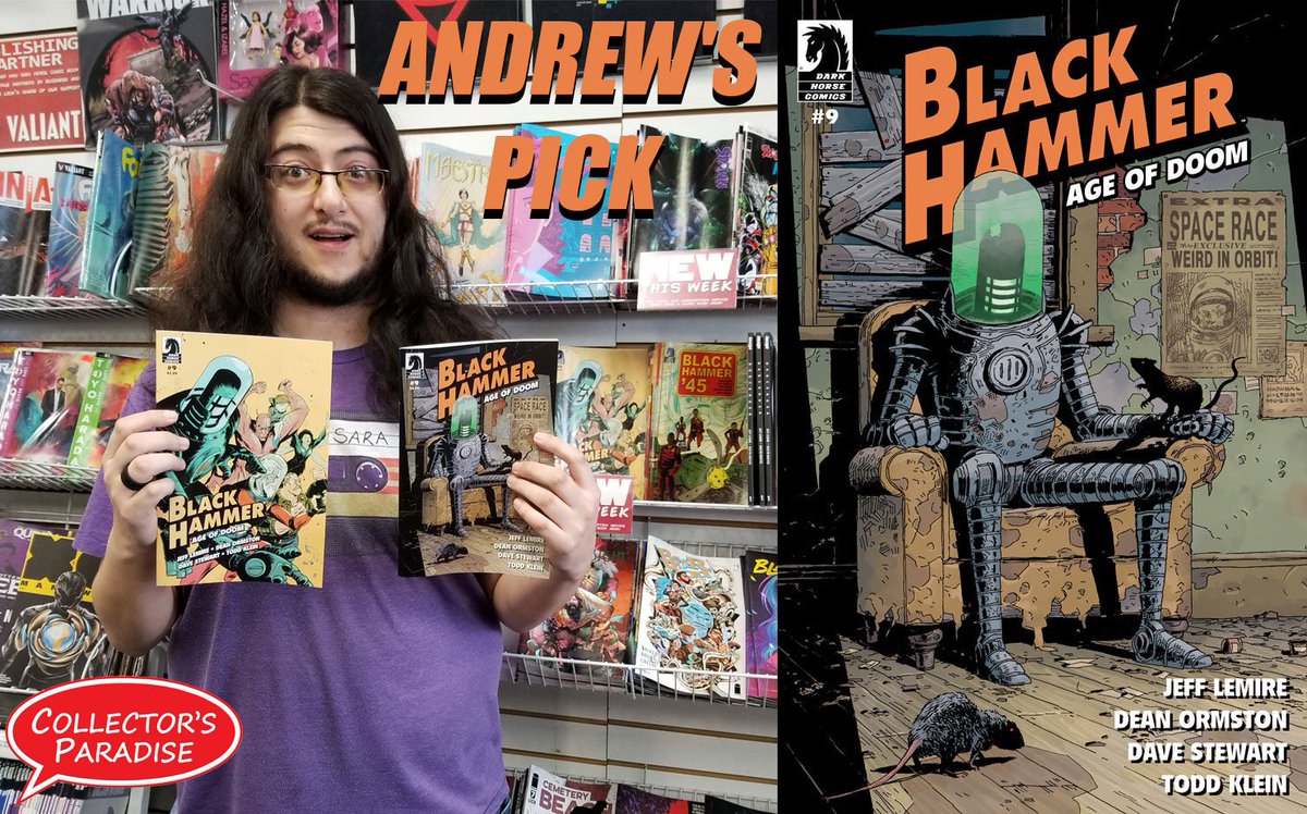 cparadize's tweet photo. Check out our Comic Book STAFF PICKS OF THE WEEK 3/27!

#CollectorsParadise #CPpicks #CPstaffpicks #CollectorsCrew #dialhforhero #dialh #sabrinatheteenagewitch #blackhammer #detectivecomics #DetectiveComics1000 #Detective1000 #dccomics https://t.co/4Y33FM6dVp