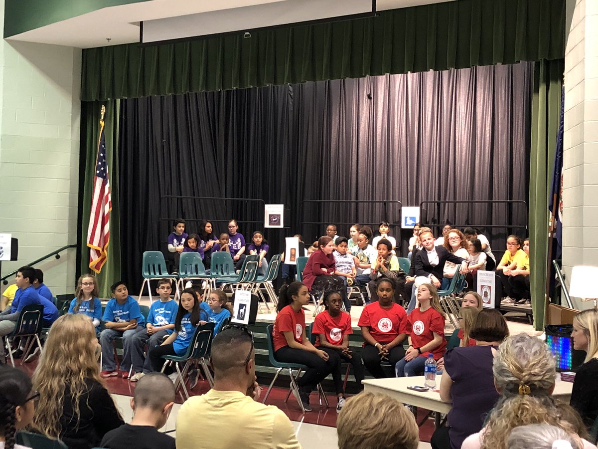 susan_danielson's tweet photo. Battle of the Books happening at Rosa Parks tonight! Boom drop the 🎤!! Soaring Golden Eagles! @TheColon_s @terrilrj @amethystmoone #PositivelyPWCS #literacypower https://t.co/QCrfUODGzF
