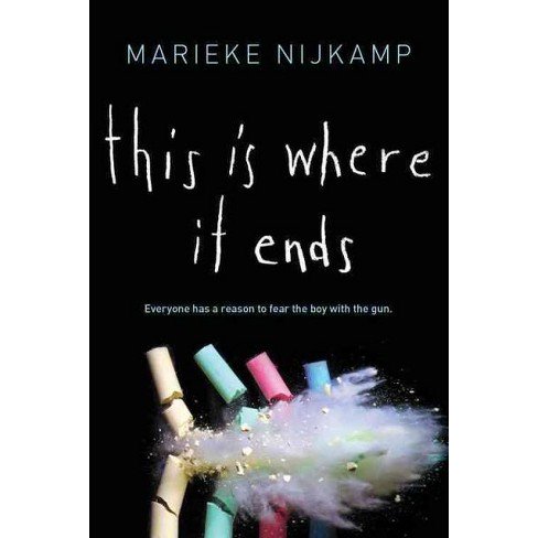 KambraBeicker's tweet photo. This is Where it Ends
By Marieke Nijkamp
Page number unknown
"Everyone has a reason to fear the boy with the gun."
#stroudywithachanceofmeatballs #thisiswhereitends #YAnovel @Angelabean27 @Natefactor1984 https://t.co/H5oOROWzLK