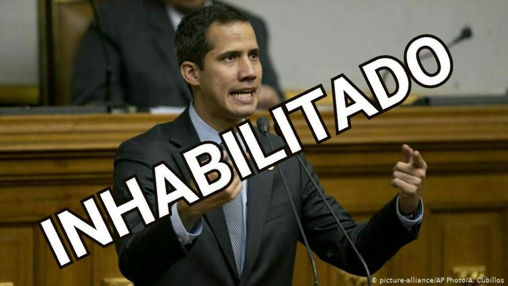 LaAranera's tweet photo. 🔴 #ULTIMAHORA 
¡LA JUSTICIA TARDA PERO LLEGA!
Contraloria General de la República inhabilitó al diputado en desacato @jguaido a cualquier cargo público por un período de 15 años.

¡VAMOS A HACERLO VIRAL! 🔊📣

#VenezuelaEnBatallaYVictoria 
#GuaidoEsPuroBlaBla https://t.co/2n1DGUB7Me