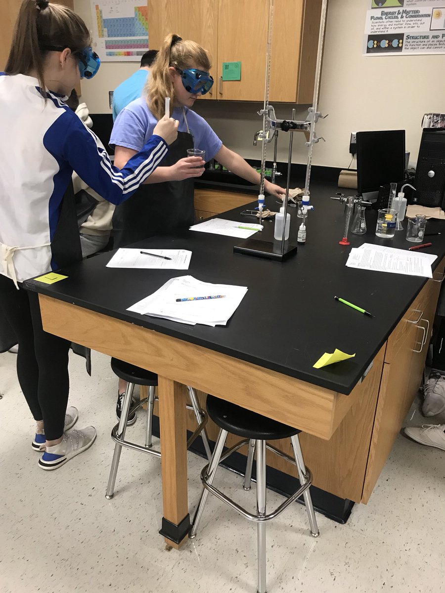 Letting go of control is scary, but that is when real science happens! Really enjoying watching my students complete data collection for the @ArgumentDriven titration lab! <a href="/boswellhs/">Boswell High School</a> <a href="/parisitp/">Theresa Parisi</a> #adi #inquirylab #realscience #staythecourse
