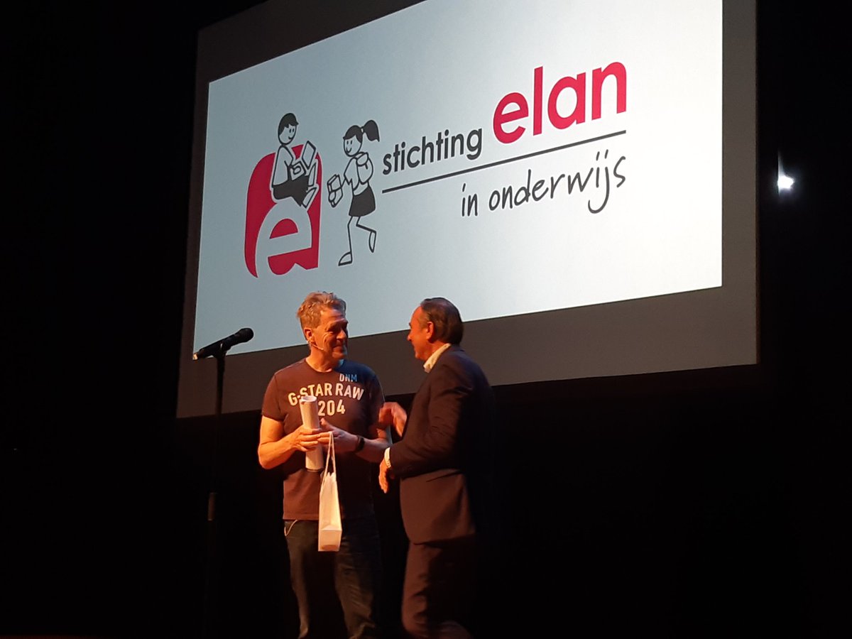 Vandaag studiedag 5 jaar <a href="/StichtingElan/">Stichting Elan</a> met o.a. geweldige bijdrage van <a href="/peterheerschop/">Peter Heerschop</a>.  Prachtige missie: het verschil (blijven) maken voor kinderen! #onderwijs #lovemyjob❤