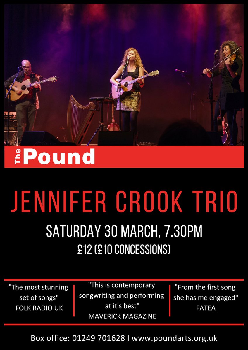jennifer_crook's tweet image. Looking forward to performing in Corsham this Saturday with @CosgraveMikey @clarelfiddle and @Bruceaudio. Be great to see you there!