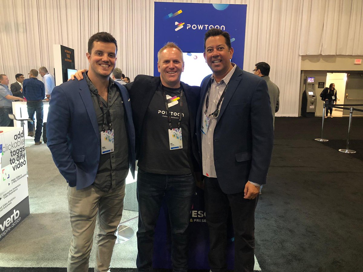 ShopMARKET_Live's tweet photo. Great connecting with and being booth neighbors with @Powtoon ! We are looking forward to working together in the future.  #videomarketing #videoanalytics #videoROI #adobemarketingsummit #adobesummit2019 https://t.co/C0eiKHt1LU
