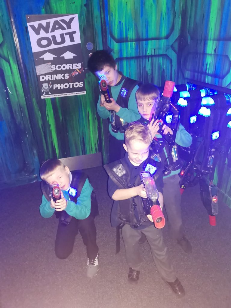 Pupils thoroughly enjoyed the reward trip to @LaserZoneUK today. An outstanding experience for some outstanding pupils #positivediscipline