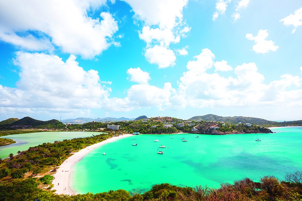 We can't wait to share these stunning #beachviews with you soon! Royalton Antigua Resort & Spa will officially open its doors for your #AllInLuxury vacation experience on May 1. #ComingSoon #RoyaltonLife #Antigua