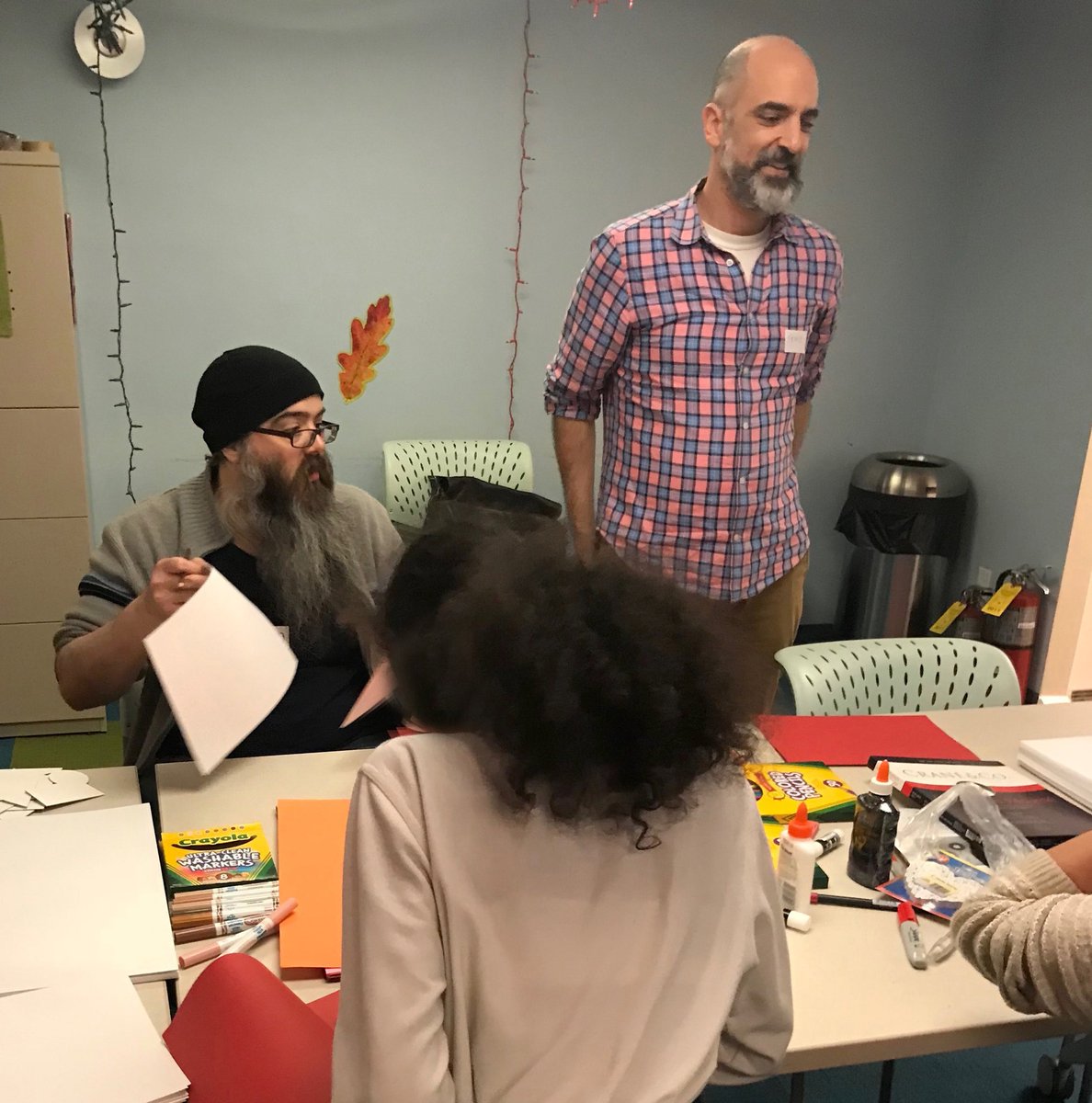 InkWellKids's tweet photo. Can't wait to head back to @GildasClubNYC next Thursday! IWF Director and TED-Ed Animator extraordinaire, @FranzPalomares, will show the kids how to make compelling characters with loads of personality out of simple cardboard shapes! #characterdesign #artmedicine #kickcancerbutt https://t.co/Oz3vKtcblK