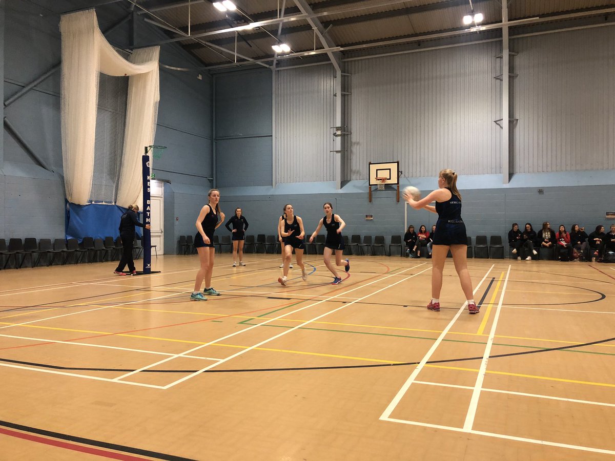 RHSBsport's tweet photo. RHS warming up and ready to go. Good luck girls!! #RHSnetball #GirlsMakingTheirMark @KESBathSport https://t.co/iBVQseId4h