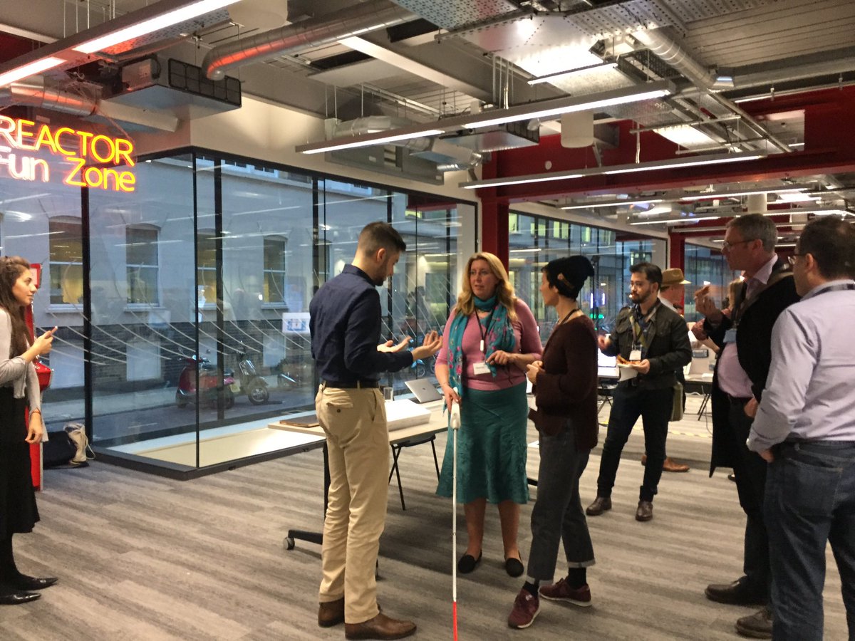 CityMaaS's tweet photo. Microsoft AI for Accessibility! Full House! #A11Y #AIforgood #WeWalk #immersiveRehab #UpstreamHealth https://t.co/l1tYPSyLXK