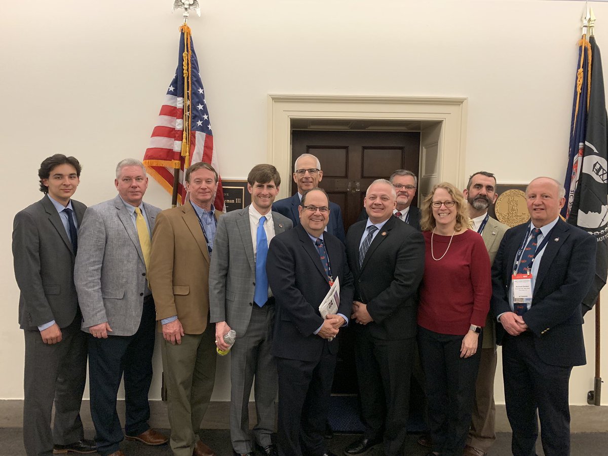 Griffin_Tavern's tweet photo. We had a very productive meeting with Congressman #DenverRiggleman. America's Restaurant Advocates #ServingOurFuture #PAFC19 #VRLTA https://t.co/CtRXAid56C