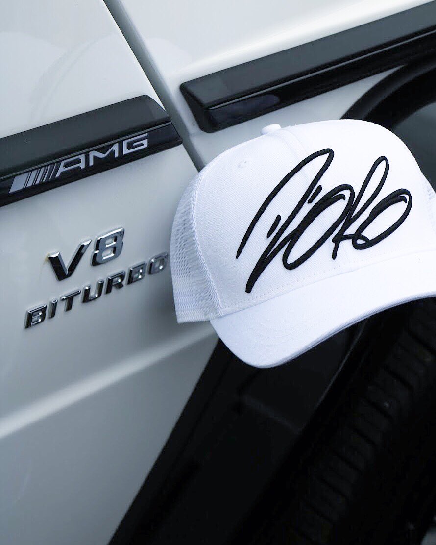 hercerlo's tweet photo. No more restocks! White Trucker, get yours today https://t.co/tvpEuLPxsG