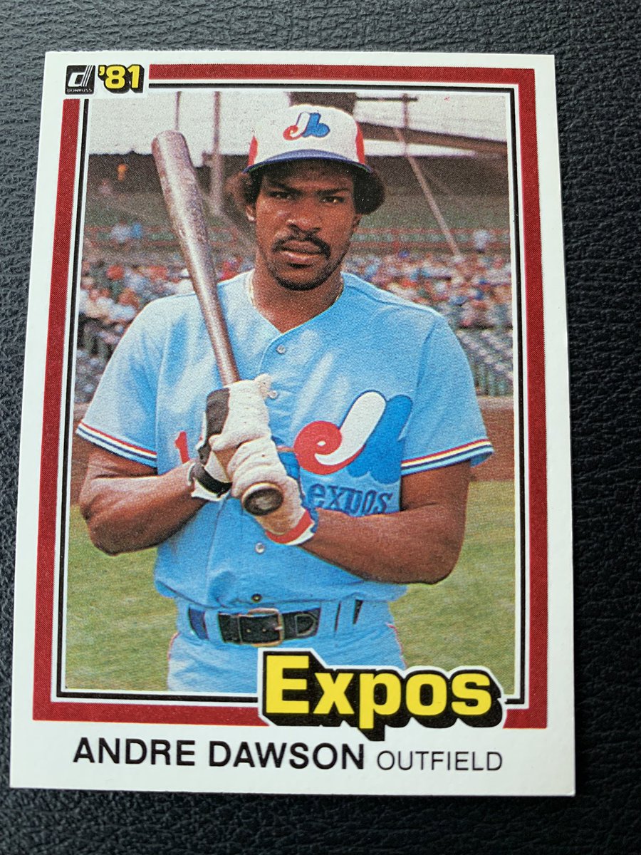 DanJMasters's tweet image. Was this pic taken at Wrigley Field? @Cubs @WaxPackGods @PaniniAmerica #OpeningDay2019 #andredawson