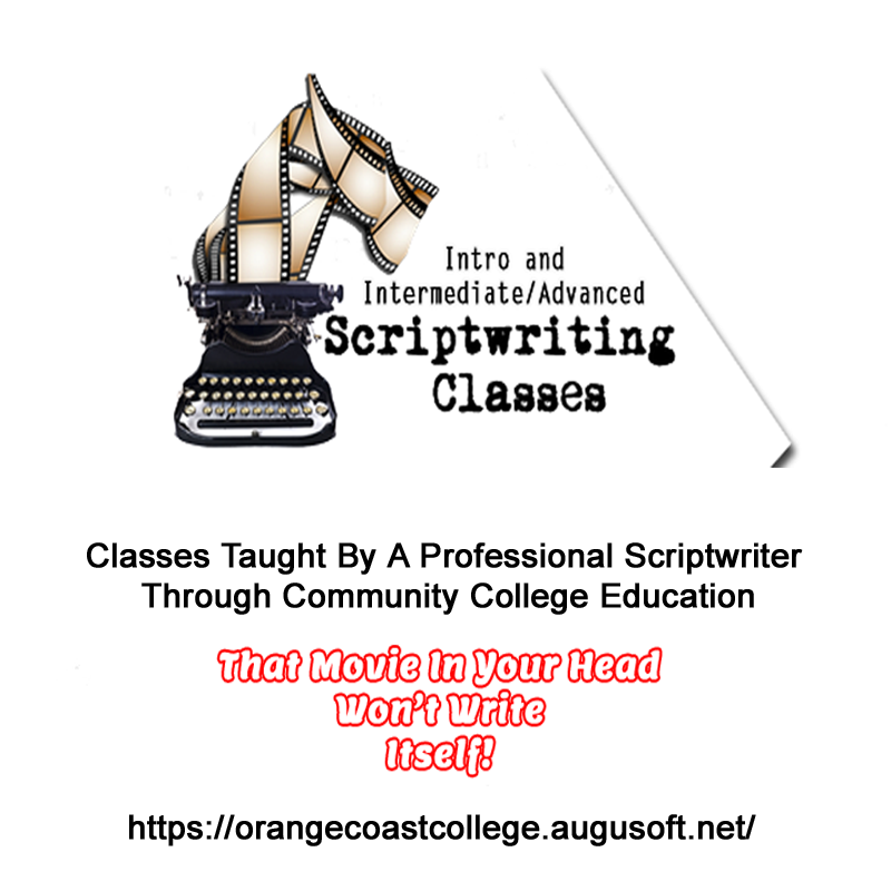 marksevi's tweet image. New Scriptwriting Class Semester Starting Soon. Registration Opens Monday, April 1st.
orangecoastcollege.augusoft.net #marksevi #scriptwriting #scriptwritingclasses