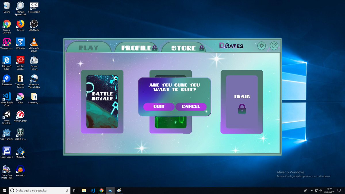 dronekids_dev's tweet photo. DGates, our #drone #BattleRoyale, is gaining a drone piloting simulator game mode. As the game evolves, so evolves its launcher :D

Check the gameplay video at https://t.co/ruiRbT67sx

#Gamedevelopment #gamedev #unity3d #indiedev #droneschool #Digitalpainting https://t.co/uXCkcprWuM