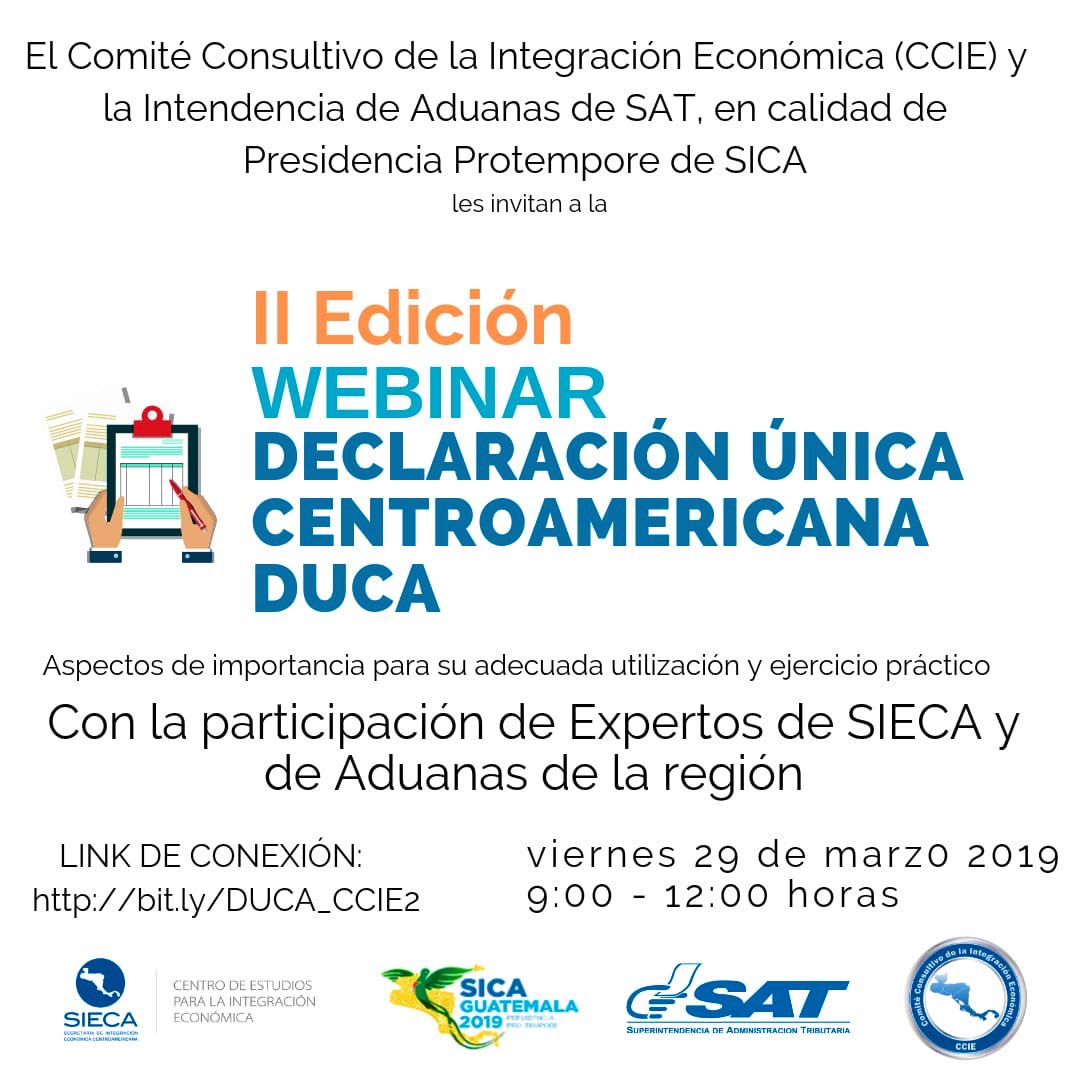 COHEPHonduras's tweet photo. #Webinar #DUCA @sg_sieca @sg_sica #FEDEPRICAP Inscríbite https://t.co/Nls3oMKP0j