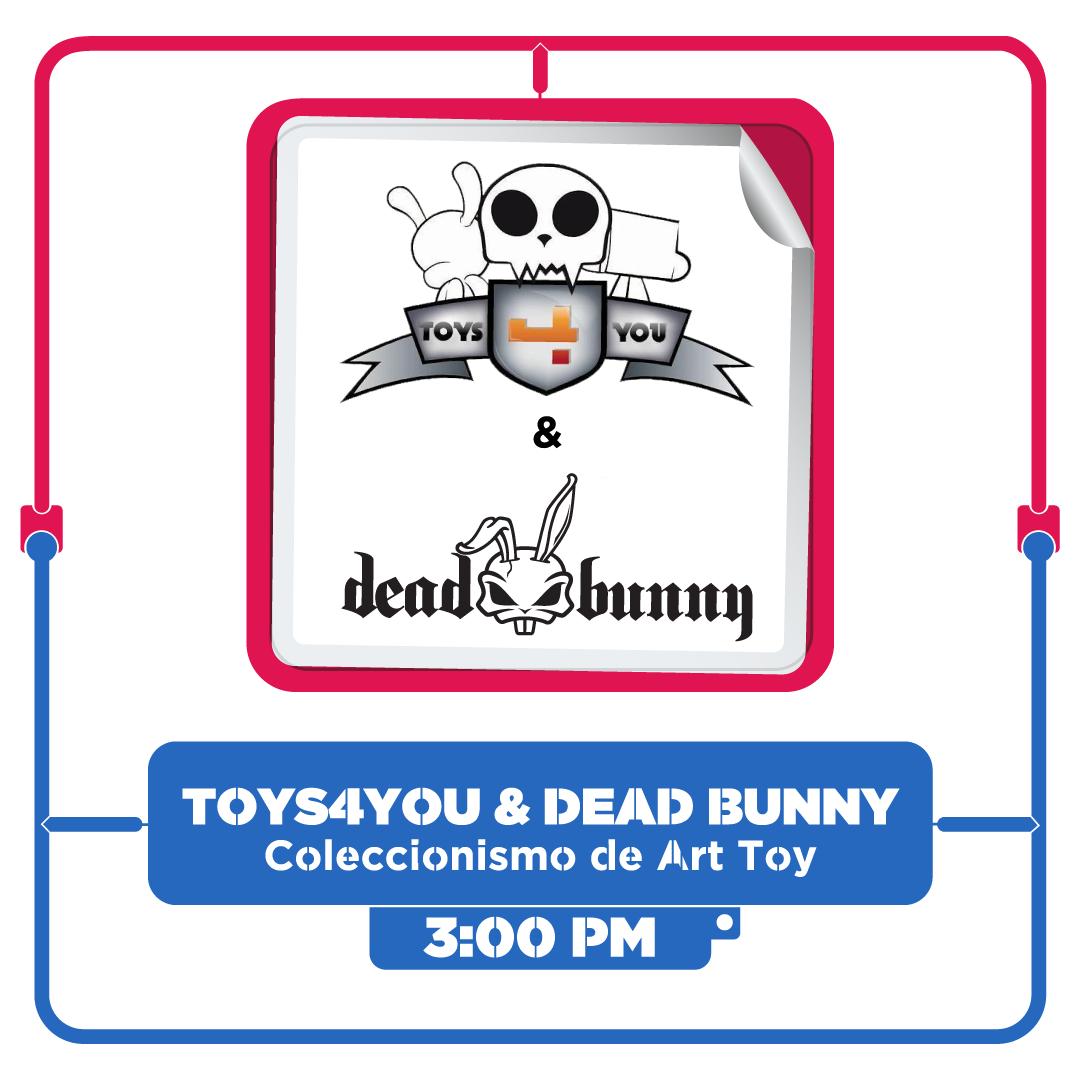 ¡Ahora es el turno de 2 distribuidores de art toys!

El roster de pláticas continúa con Agustín de Anda de Toys4you y Abraham Velasco de <a href="/DeadBunnyStore/">Dead Bunny Store</a> Nos platicarán sobre el coleccionismo y la escena de Art Toys en México.

Vengan a #PlasticoMacizo3 este 31 de Marzo #ArtToys