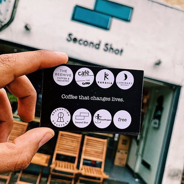 Secondshotcafe's tweet photo. Coffee that changes lives 😍
We’re a proud social enterprise don’t you know.
So are these legends. As part of @londoncoffeefestival we’re giving you the opportunity to show your disloyalty!! #MoreThanCoffee #SecondShotCoffee #disloyalty #socialenter… https://t.co/QlD2dBMQH9 https://t.co/XV442RVjAb