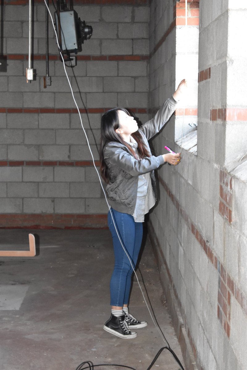 UGA_Archway's tweet image. Yusheng Feng, a @ldsoa grad student, traveled to Moultrie on to help w/ the interior design of the new Welcome Center. The center will eventually include meeting rooms, offices and public restrooms. Yusheng expects to finish her designs before the end of the semester #UGAPartners
