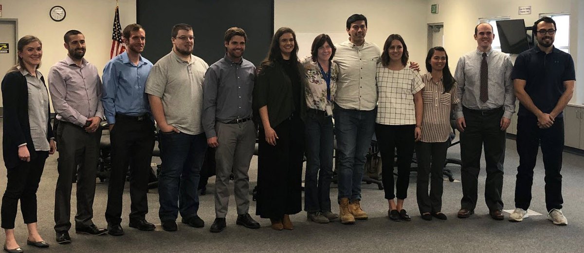 Here I am with some #EarlyCareerProfessionals I met while out at <a href="/HanfordSite/">Hanford Site</a>. I always enjoy discussions on how we can attract more bright talent to help us with the awesome work we are doing across the EM complex!