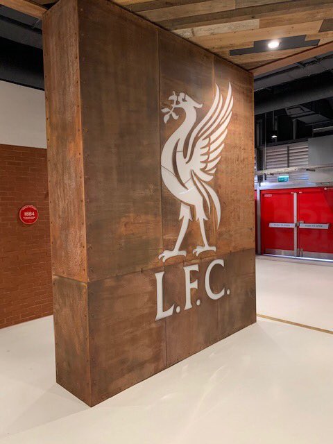 NUMensSoccer's tweet photo. The #B1GCats have arrived in the UK 🇬🇧

🏟 Tour of Anfield today. 

⚽️ Taking on Liverpool U23 tomorrow. https://t.co/qsj0KjraoF