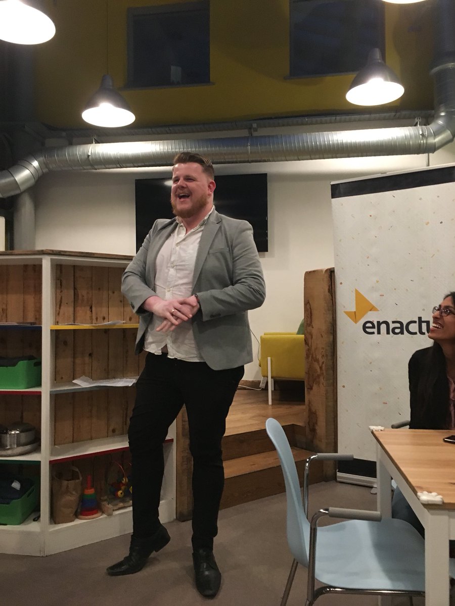 Enactus Ireland is sponsoring tonight’s <a href="/SOUPDublin/">SOUP Dublin</a> event here at the YMCA! #WeAllWin #SOUPDublin