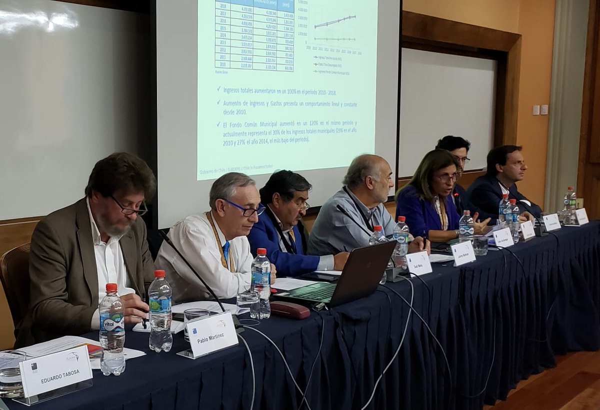 #CongresoFlacmaChile2019
ONU-Habitat participa del trabajo en comisión: "Descentralización, participación, autonomía y financiamiento municipal", con la moderación de <a href="/BelmarLabbe/">jaime a. belmar</a>, Subsecretario Ejecutivo <a href="/AChMChile/">ACHM Asociación Chilena de Municipalidades</a> 📷
<a href="/CongresoFlacma/">Congreso Latinoamericano FLACMA Chile 2019</a> 
<a href="/GobiernoC/">Gobierno de Chile</a> <a href="/UCLG_Saiz/">Emilia Saiz</a> <a href="/uclg_org/">United Cities</a> <a href="/cepal_onu/">CEPAL</a>