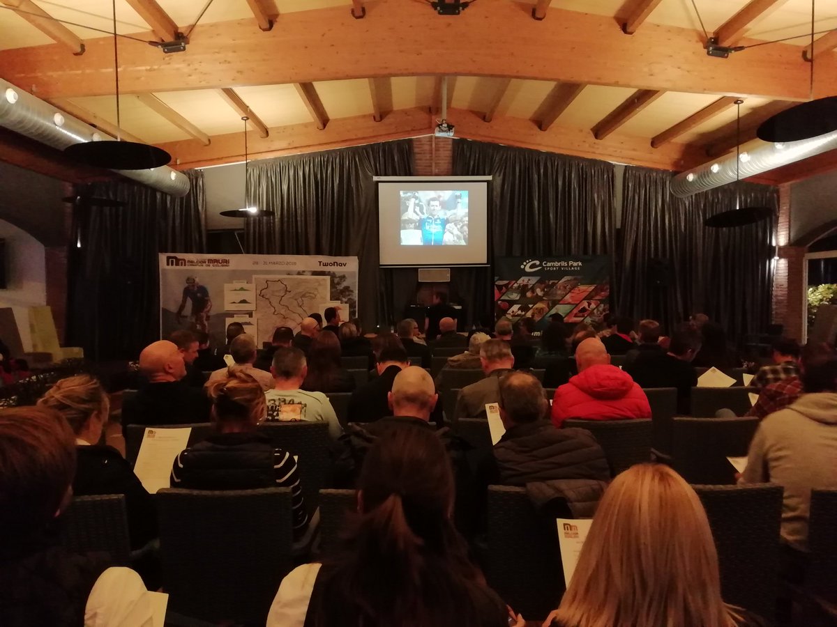 CPSportVillage's tweet photo. Presentació del #CampusMelciorMauri 2019 amb @RobertoHeras.
Demà, primer dia de ruta! 🚴‍♂️ https://t.co/mXr2Nwm8Lj