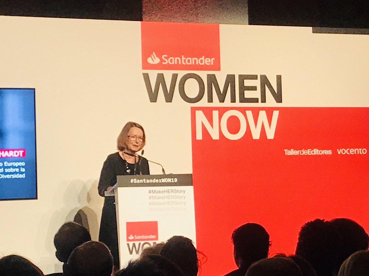 We are so proud to attend <a href="/WomenNOWSP/">WomenNOW</a> in #Madrid together with dearest <a href="/egebhardtMdEP/">Evelyne Gebhardt</a> and sharing our common commitment in <a href="/WEUCO1/">WEUCO</a> to boost gender equality and European Union #SocialJustice #inclusivegrowth <a href="/AnaBotin/">Ana Botín</a> <a href="/alecentioni13/">Alessia Centioni</a>