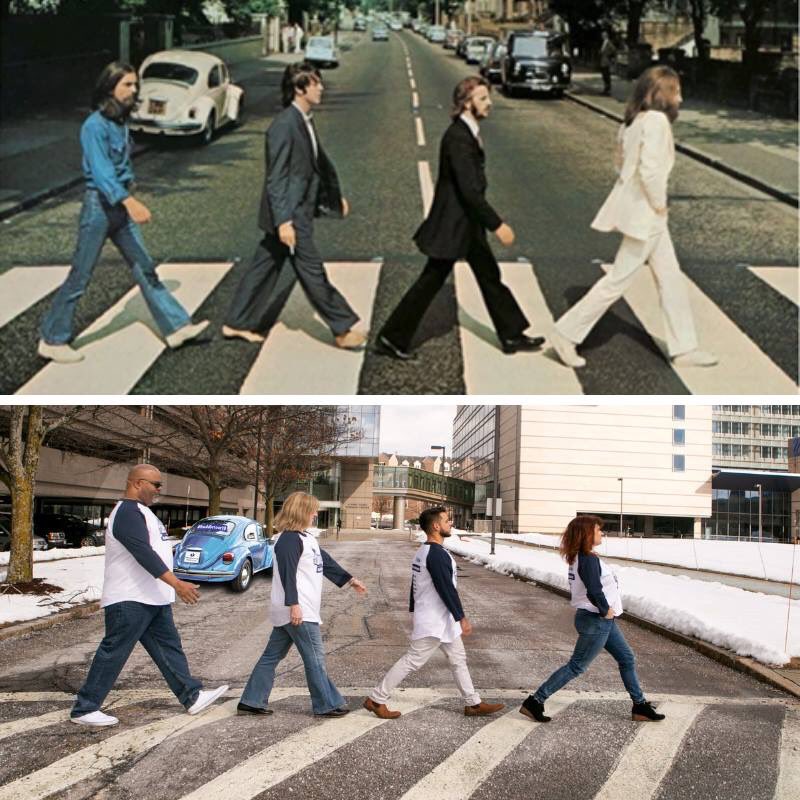 umassmemorial's tweet photo. Who wore it best?! 🤨As part of #huddletour19, our caregivers are recreating iconic album covers. Do you have an idea for our next album cover shoot? Share your ideas with us!
🎥🎞📸 Follow @EricDicksonCEO on #huddletour19 #acrossoursystem https://t.co/WLEsvOPQ1u