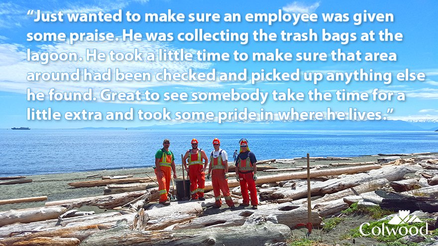 cityofcolwood's tweet photo. Best message of the week on our #Colwood online #ReportanIssue form. https://t.co/V0LR1MMlvj