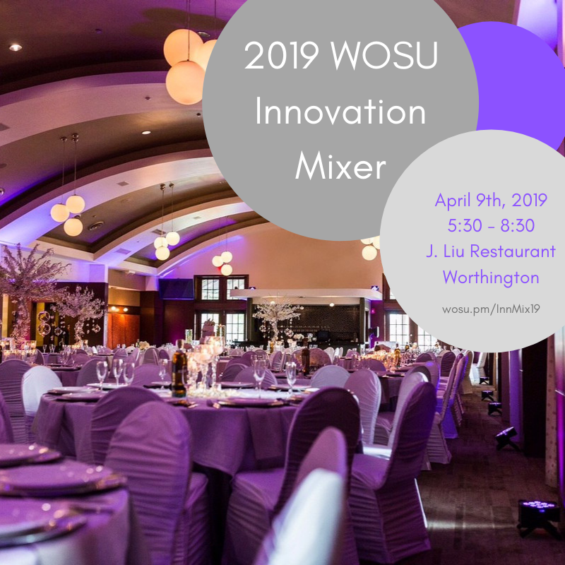 WOSU_Classroom's tweet photo. Registration for the 2019 WOSU Innovation Mixer closes on April 2nd! Join us for an exciting night of networking & tech talks with an interactive panel discussion w/local business leaders. Registration, food, & drinks are all FREE! Learn More at https://t.co/FKVPLSjUB1
#InnMix19 https://t.co/ux6XEYPgmt