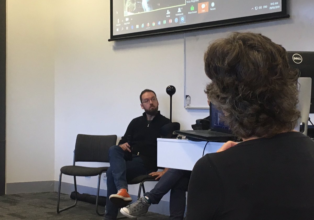 It was such a privilege to hear from <a href="/ThoughtWired/">Thought-Wired</a> ‘s Dimitri this morning in the midst of his development of #lifechanging technology.