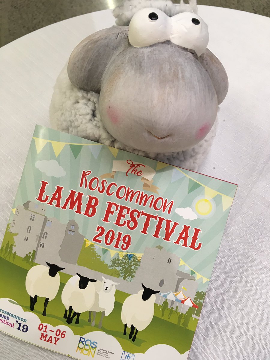 At the launch of <a href="/lambfestival/">RosLambFestival</a> 2019 tonight.  A fantastic line up of events coming up this May Bank Holiday <a href="/roscommonie/">Visit Roscommon</a>