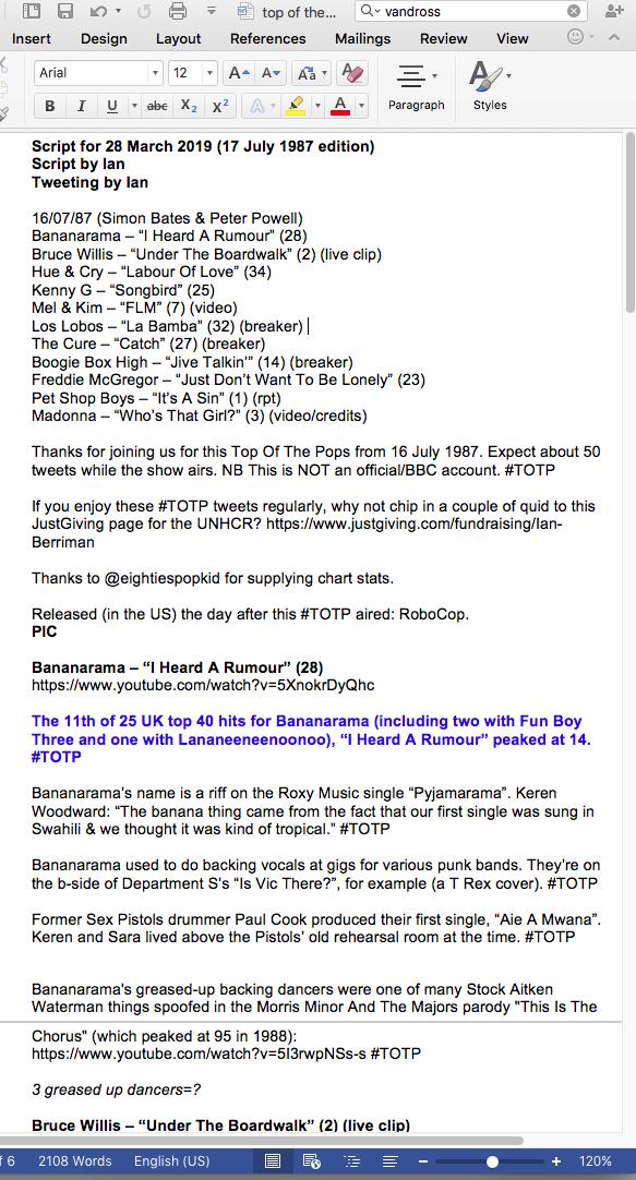 Top Of The Pops Facts on Twitter: 