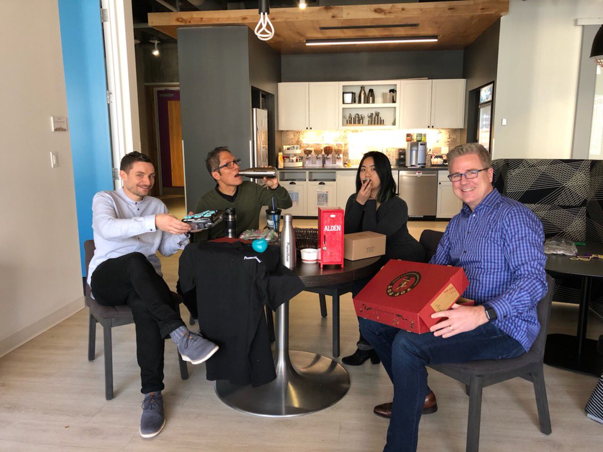 Congrats to the Promethean UX team on their award today! Enjoy the donuts!!