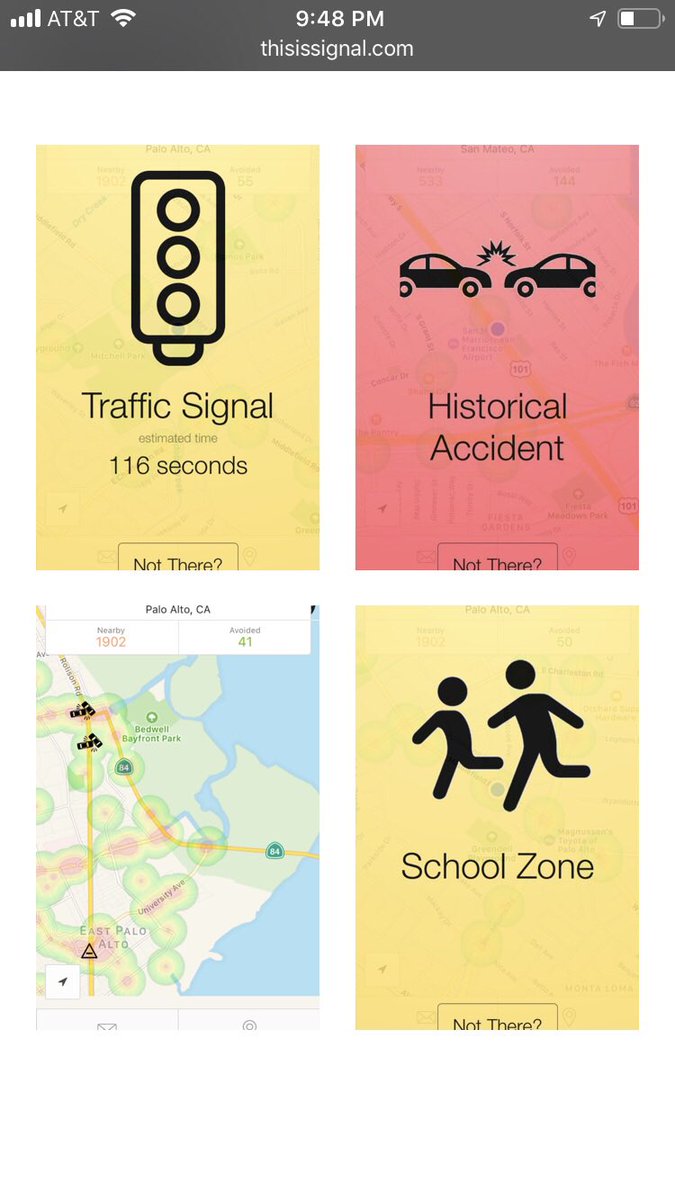 ThisIsSignal's tweet image. Signal is a smarter traffic sign that lives on your dashboard.  See it in action:  vimeo.com/111180405